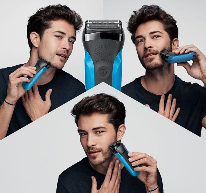 BRAUN Series 3 310BT Black/Blue