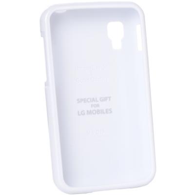 Чехол для моб. телефона VOIA для LG E445 Optimus L4II Dual /Jelly/White 6068190