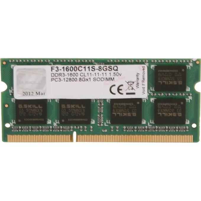 G.Skill F3-1600C11S-8GSQ