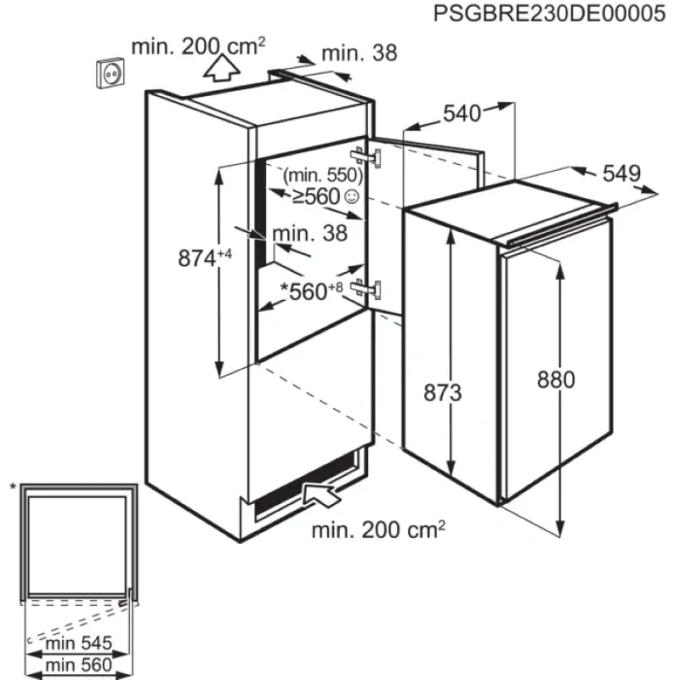 ELECTROLUX LRB2AE88S