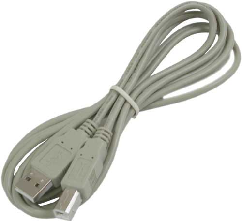 Кабель USB 2.0 AM/BM 5м медь Noname DC 9863