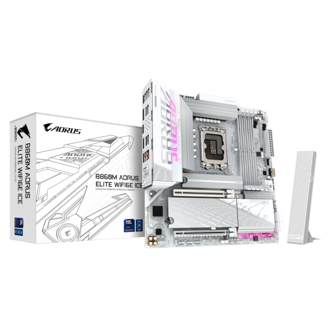 GIGABYTE B860M AORUS ELITE WIFI6E ICE