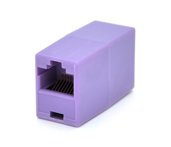 VOLTRONIC 2xRJ45-PURPLE