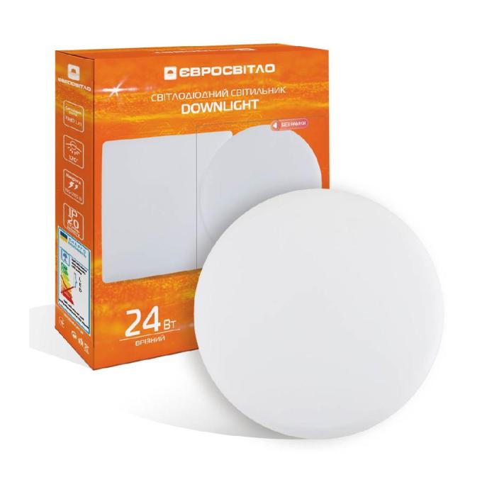 Євросвітло LED-R-170-24 4200К без рамки