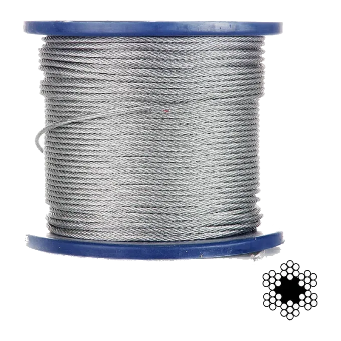 APRO 3мм DIN 3055 (6x7) бухта 200м