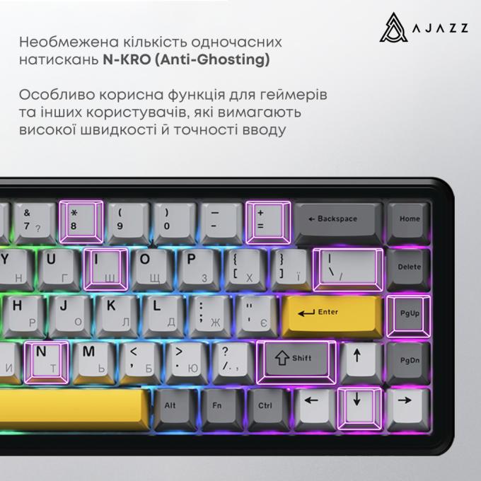 Ajazz AK680-M-BGY-AW
