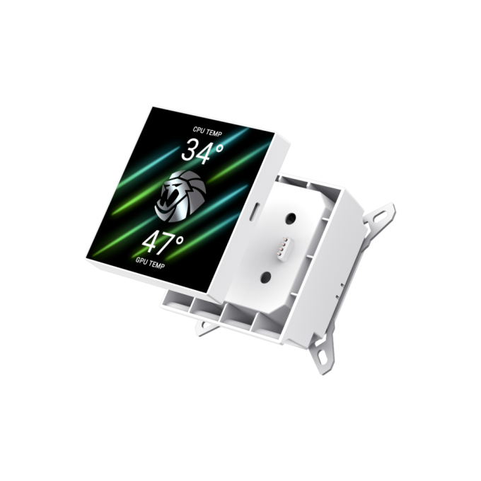 GAMEMAX GLACIER 360 LCD WH