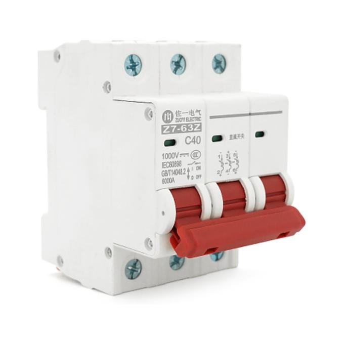 ZUOYI Z7-63Z 3P C40 DC750V