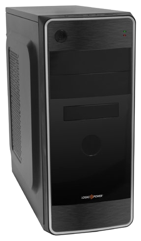 Корпус LOGICPOWER 1702 400W Black case chassis cover