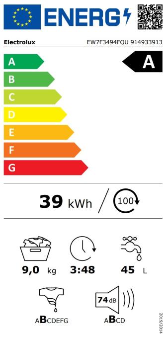 ELECTROLUX EW7F3494FQU