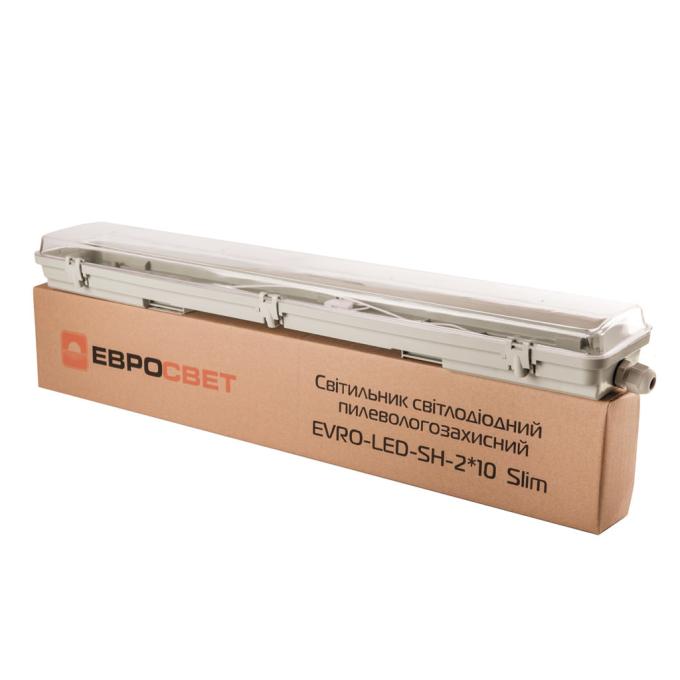 Євросвітло Т8 LED-SH-2*10 IP65 Slim