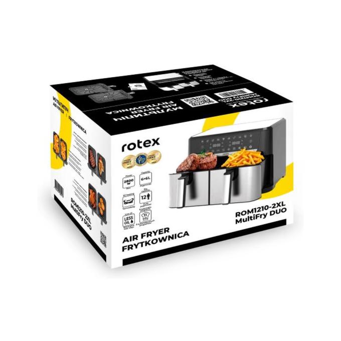 Rotex ROM1210-2XL MultiFry DUO