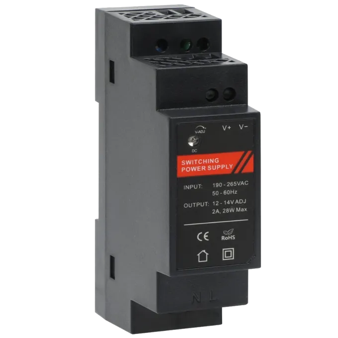 Блок питания на DIN рейке DR12024-01 12V/2A