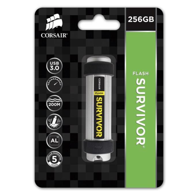 USB флеш накопитель CORSAIR 256GB Survivor USB 3.0 CMFSV3B-256GB