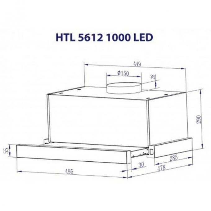 Minola HTL 5612 WH 1000 LED