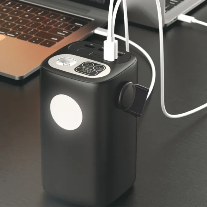 VIDEX TITANUM WC60 PD100W Black 60000mAh
