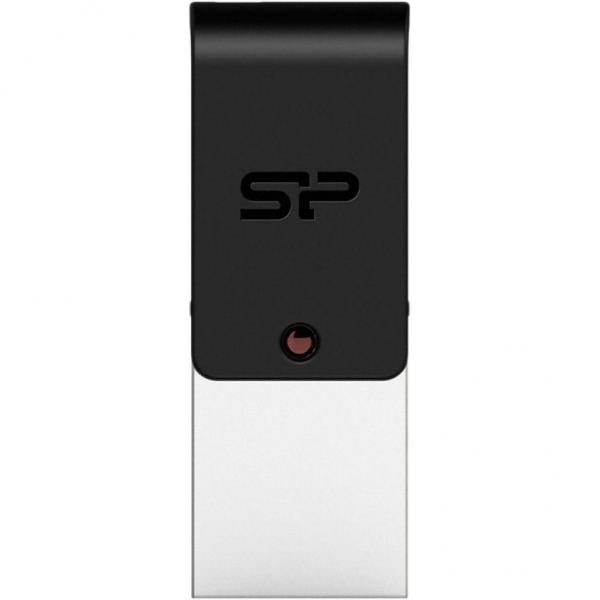 Накопичувач Silicon Power 64GB USB 3.0/microUSB Mobile X31 OTG SP064GBUF3X31V1K