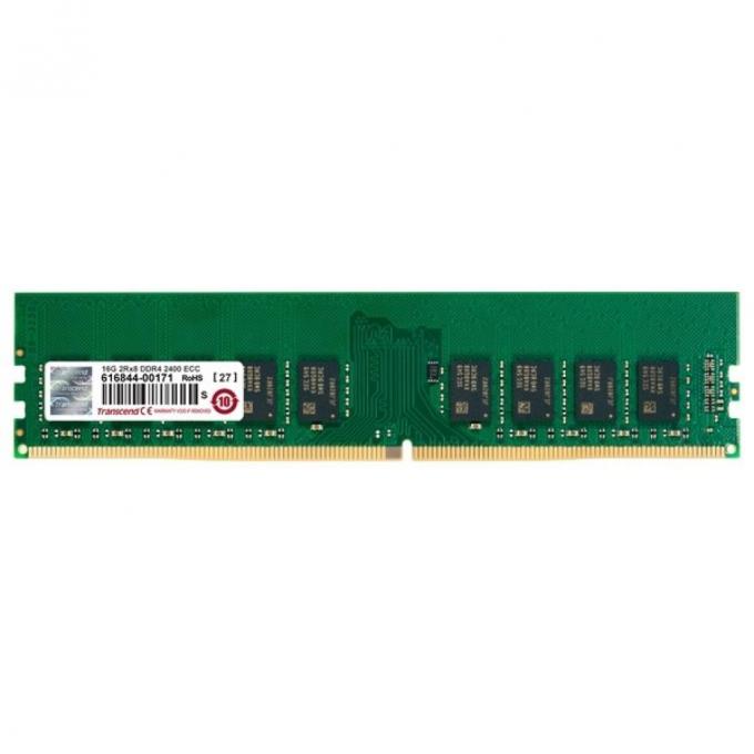 Модуль памяти для сервера DDR4 8GB ECC UDIMM 2400MHz 1Rx8 1.2V CL17 Transcend (TS1GLH72V4B)