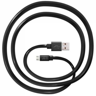 Дата кабель JUST Freedom Micro USB Cable Black MCR-FRDM-BLCK