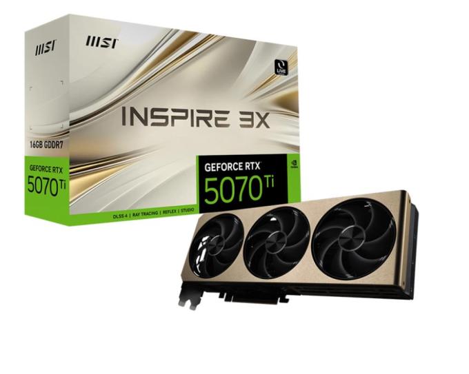 MSI RTX5070TI 16G INSPIRE 3X