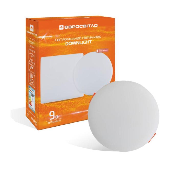 Євросвітло LED-R-100-9 4200К без рамки