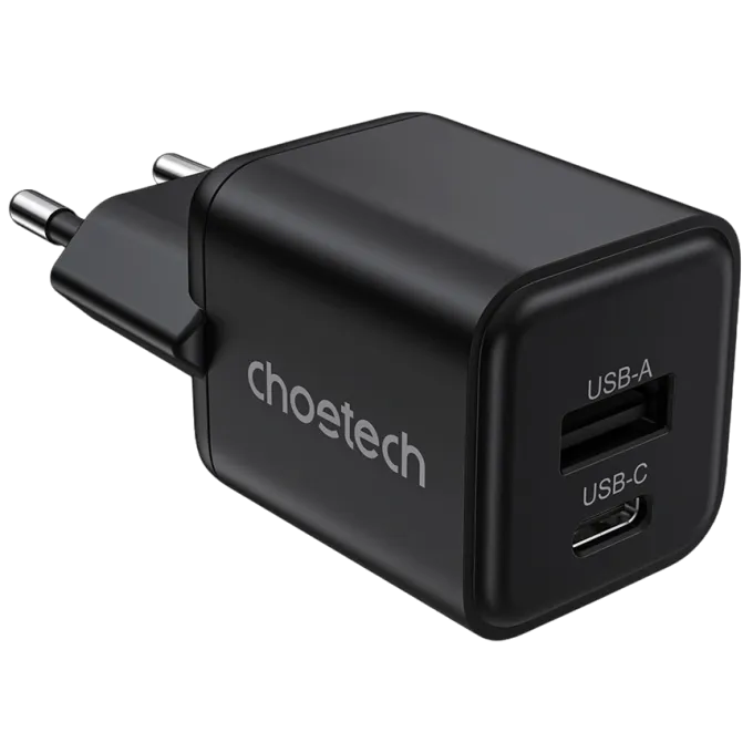 Choetech PD5012 mini Black PD30W GAN A+C