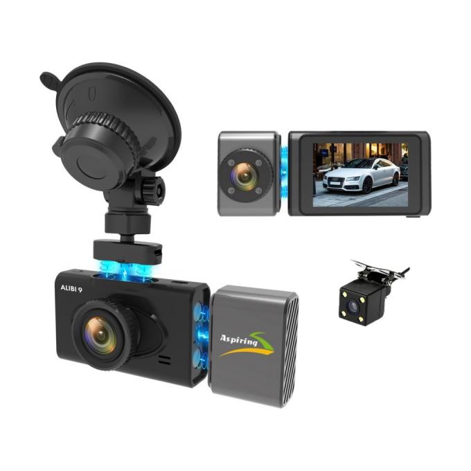 Aspiring Aspiring Alibi 9 GPS, 3 Cameras, Speedcam