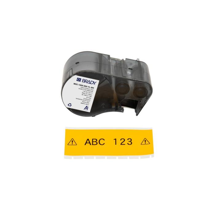 Brady M5C-1500-595-YL-BK