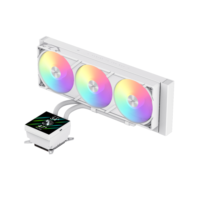 GAMEMAX GLACIER 360 LCD WH