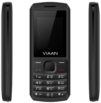 Viaan V182 Dual Sim Black/Black V182 Black/Black