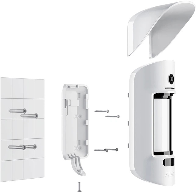Ajax MotionCam Outdoor (PhOD) Jeweller (8EU) white
