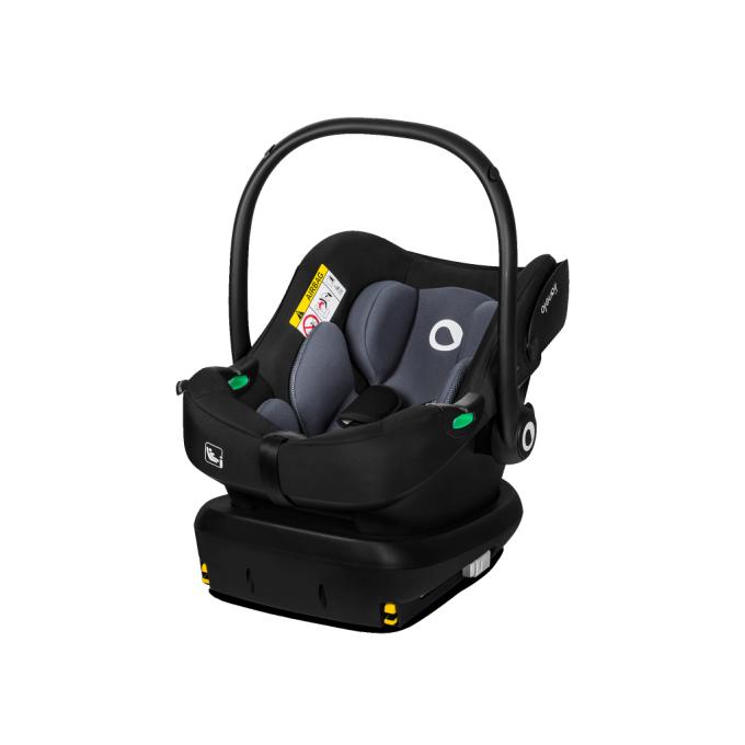 Lionelo LO-ASTRID I-SIZE SET BLACK GREY