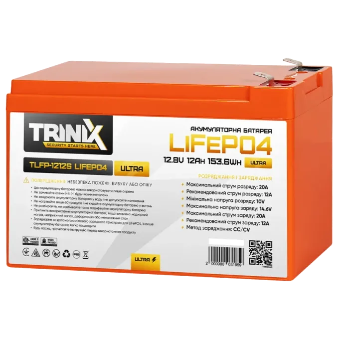 Trinix TLFP-1212S Ultra 12Аг 12В