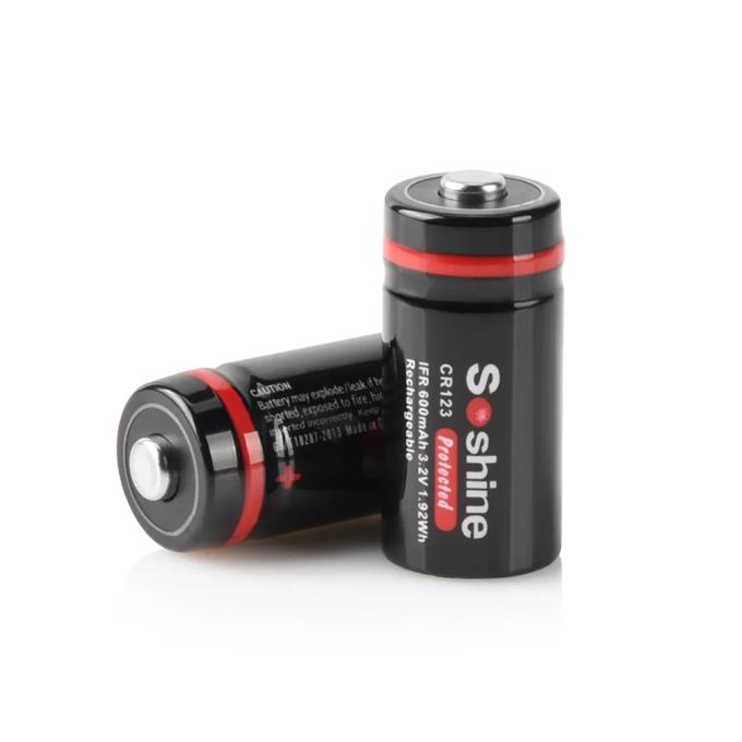 Soshine RCR123P-3.2-600