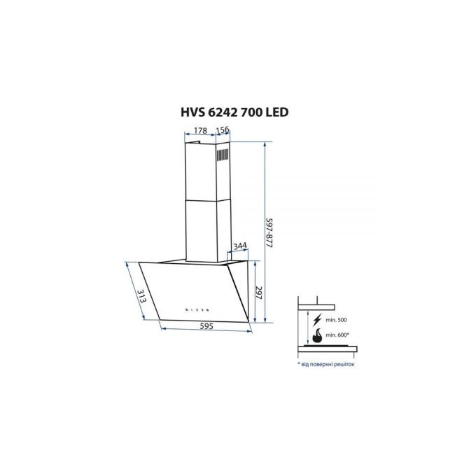 Minola HVS 6242 IV 700 LED