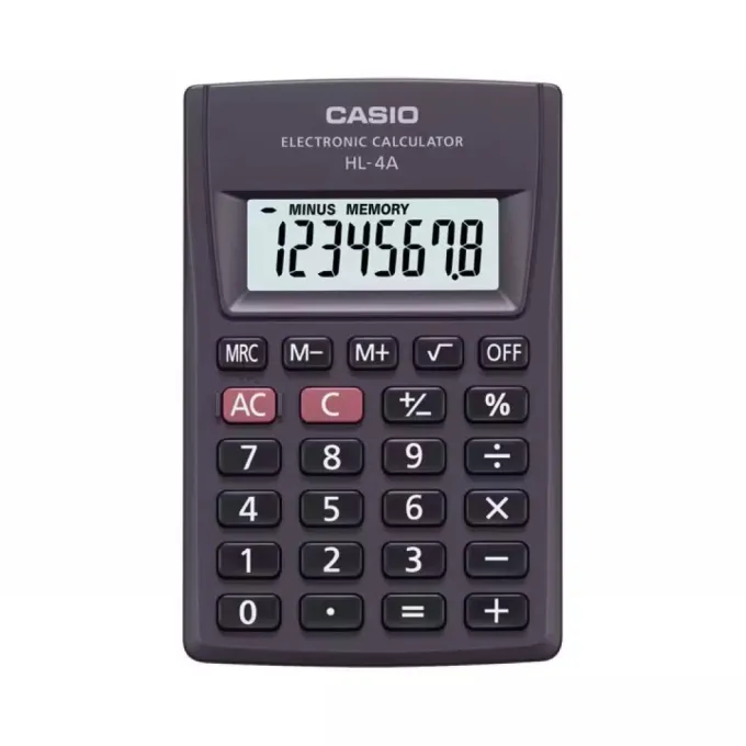 Casio CALC-CAS-HL-4A-W-EP