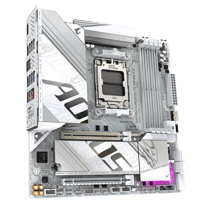 GIGABYTE B850M A ELT WF6E ICE