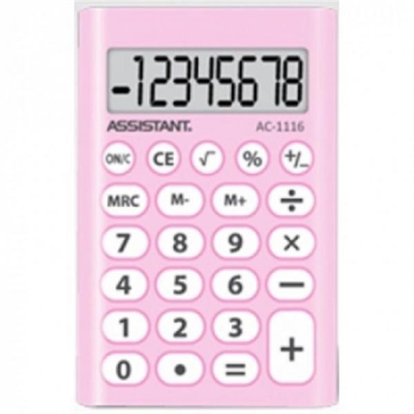 Калькулятор Assistant AC-1116 Pink
