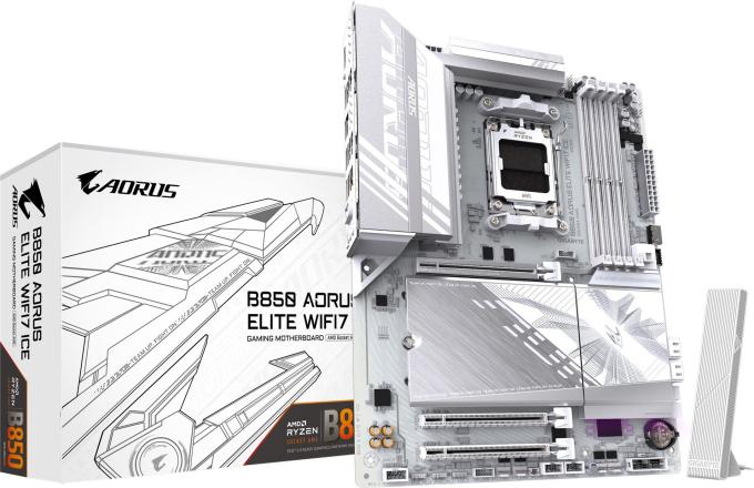 GIGABYTE B850 A ELITE WF7 ICE
