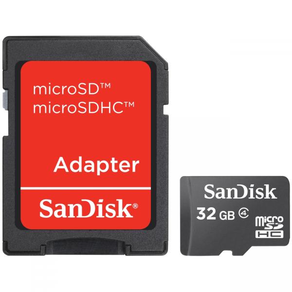 Карта памяти SANDISK 32GB microSD class 4 SDSDQM-032G-B35