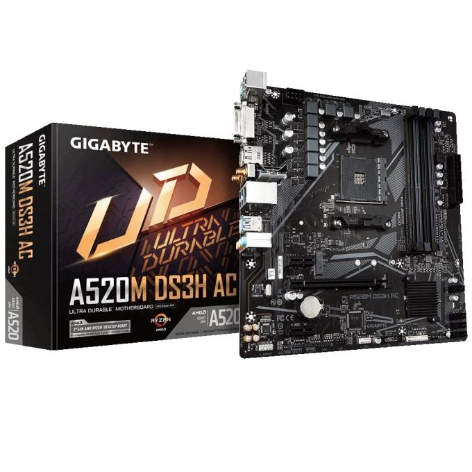 GIGABYTE A520M DS3H AC