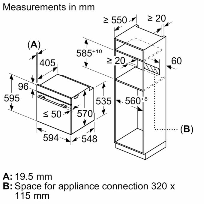 BOSCH HBG272EB3