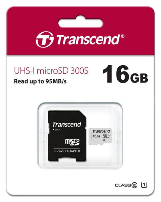 Transcend TS16GUSD300S-A