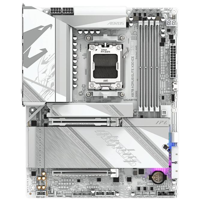 GIGABYTE X870 A ELITE X Ice