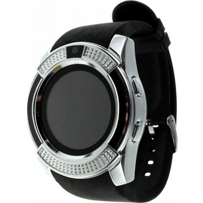 Смарт-часы UWatch V8 Black/Silver F_58608