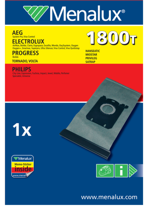 Мешки для пылесоса Electrolux 1800T