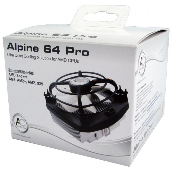 Кулер для процессора Arctic Alpine 64 Pro Rev 2 UCACO-A64D2-GBA01