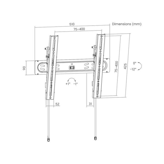 GEMBIRD WM-65T-PRO-01