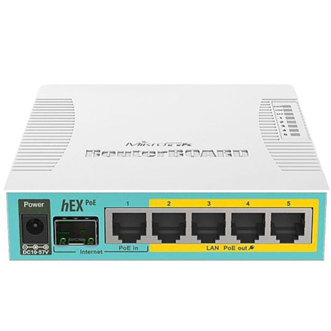 Mikrotik hEX PoE (RB960PGS) 5-портовый PoE