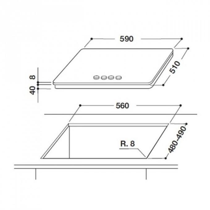 Whirlpool GOA6423WH